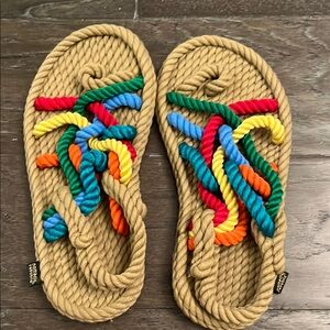 Colorful Rope Sandals